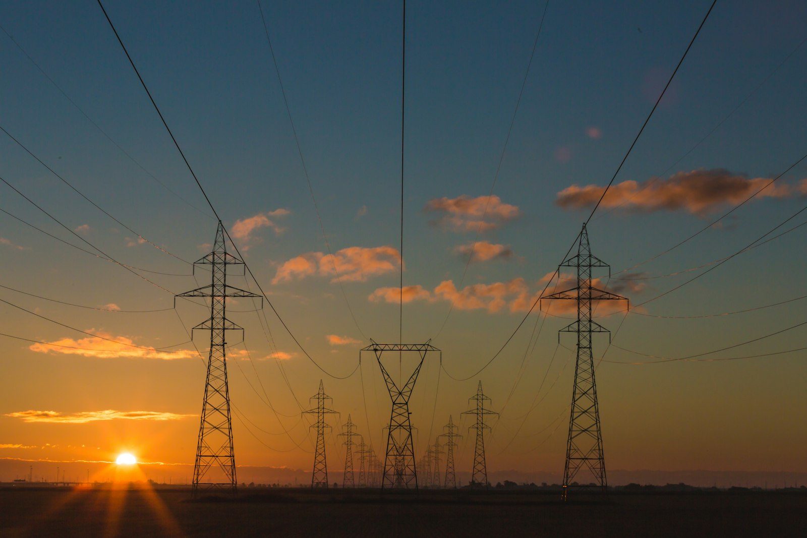 Power Transmission - High-voltage power transmission lines